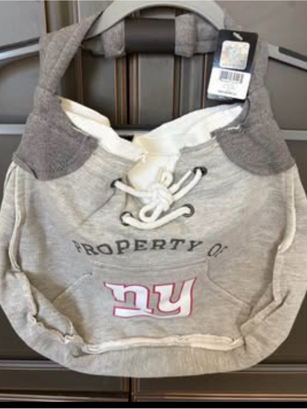 NFL NY Giants Hoodie Sling Bag
